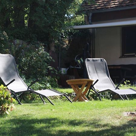 Ferienhaus Burgblick Münzenberg Esterno foto