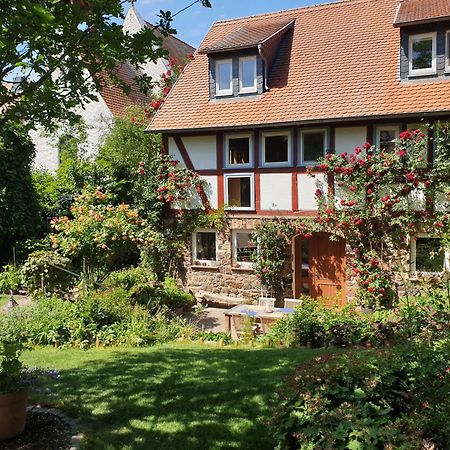 Ferienhaus Burgblick Münzenberg Esterno foto