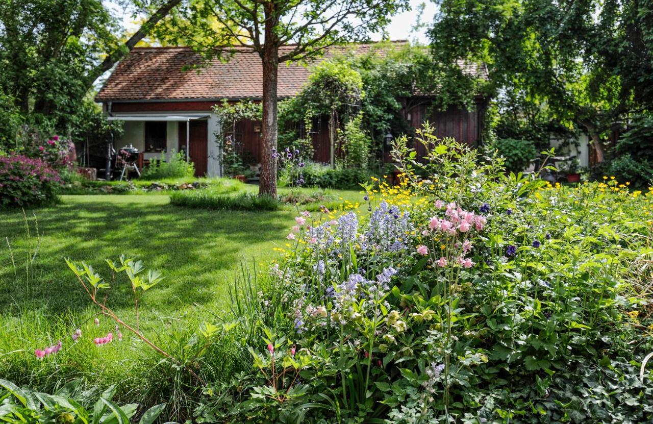 Ferienhaus Burgblick Münzenberg Esterno foto