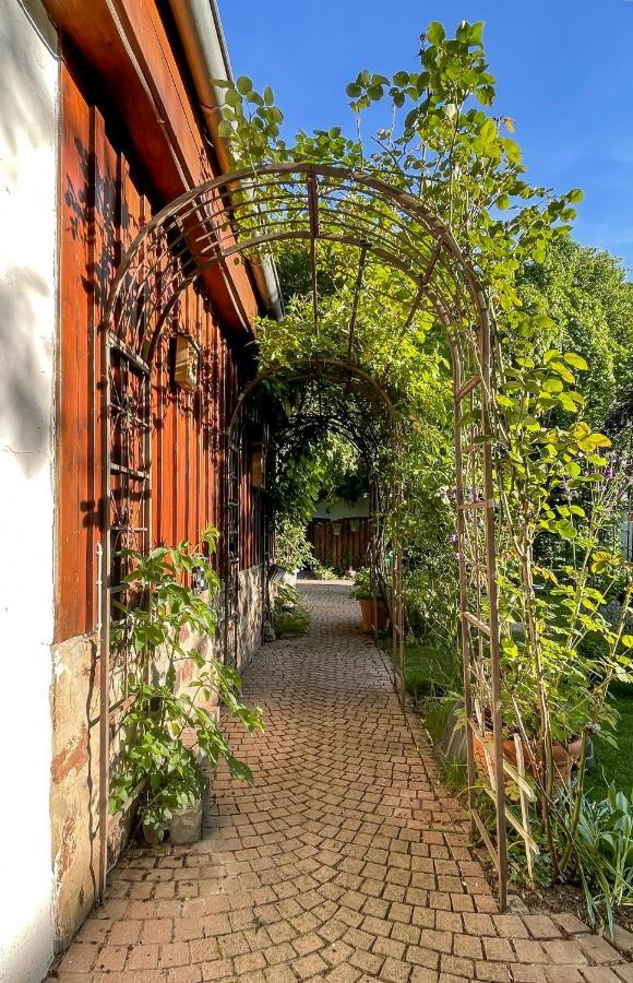 Ferienhaus Burgblick Münzenberg Esterno foto