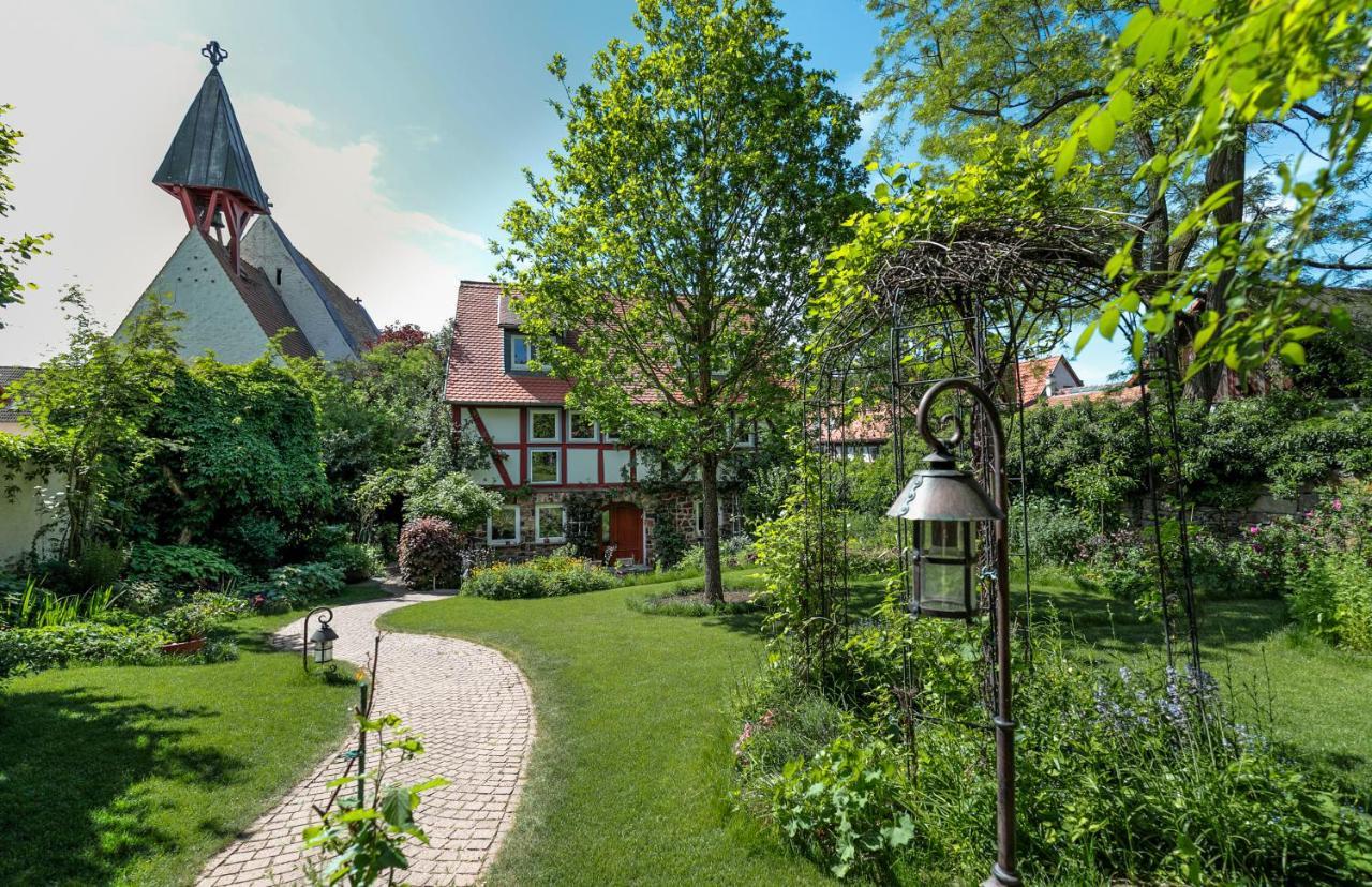 Ferienhaus Burgblick Münzenberg Esterno foto