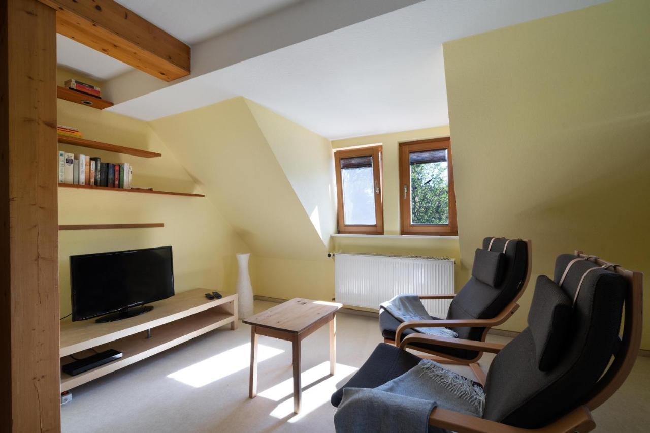 Ferienhaus Burgblick Münzenberg Esterno foto