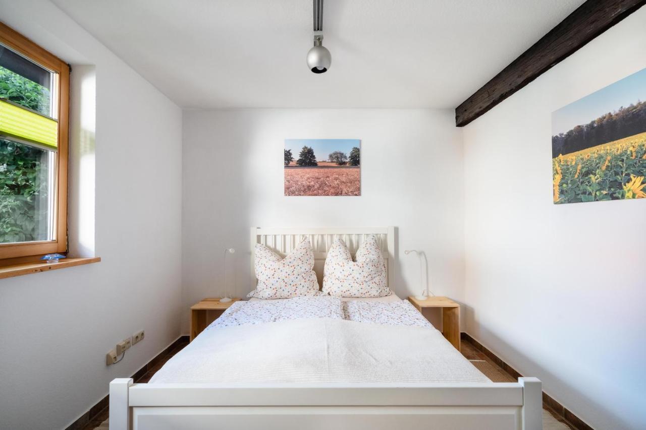Ferienhaus Burgblick Münzenberg Esterno foto