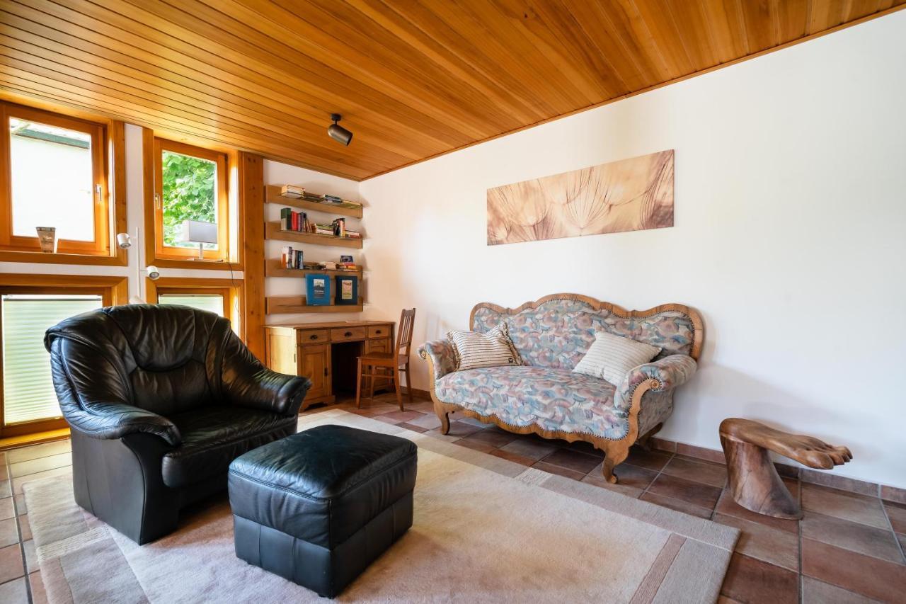 Ferienhaus Burgblick Münzenberg Esterno foto