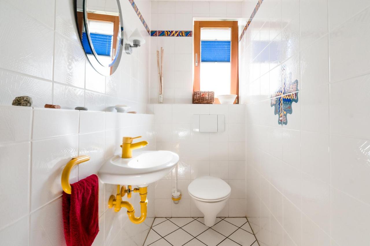 Ferienhaus Burgblick Münzenberg Esterno foto