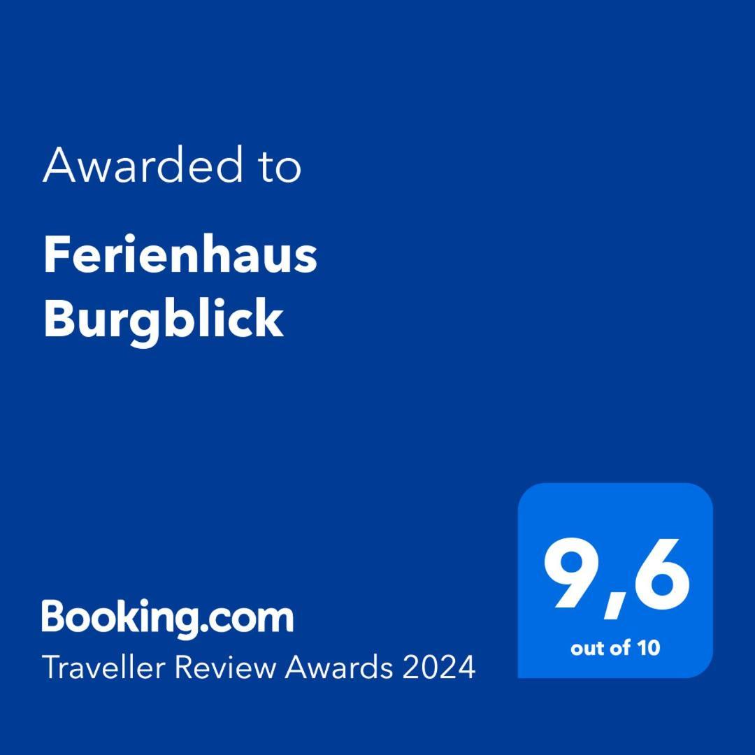 Ferienhaus Burgblick Münzenberg Esterno foto